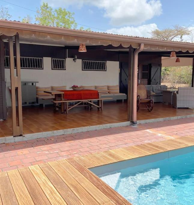Le Caillou *** Belle Villa, 4 Chambres, Piscine, Vue Mer *** Le Diamant Exterior photo